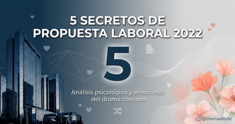 Propuesta Laboral 2022: análisis profundo de los secretos psicológicos y emocionales que hacen de este drama coreano un fenómeno global