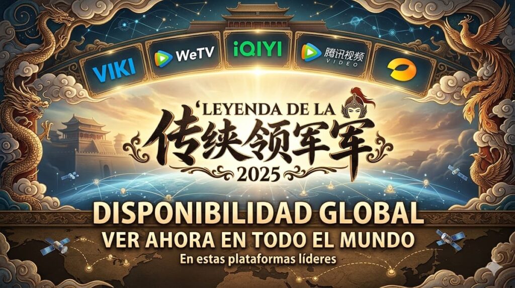"Plataformas de transmisión de Leyenda de la Generala 2025: We Tv, Viki, iQIYI, Tencent Video, Hunan TV"