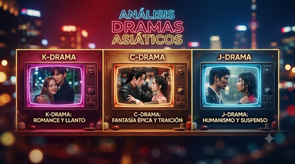 análisis psicológico de dramas asiáticos k-dramas c-dramas personajes emocionales
