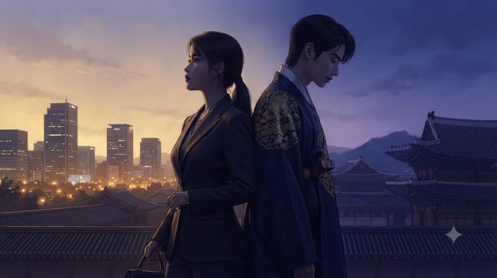 Sung Hee-joo e I-an protagonistas del análisis La corona perfecta drama coreano