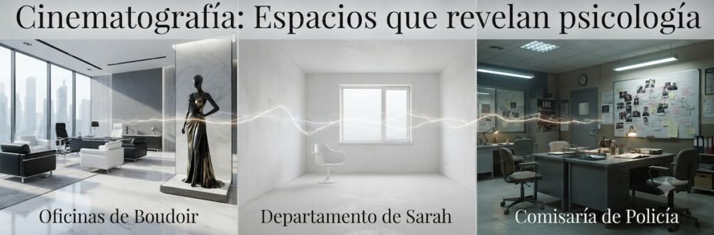 Diseño de producción del drama El Arte de Sarah - análisis de locaciones de lujo, cinematografía minimalista y psicología del color en thriller coreano 2026