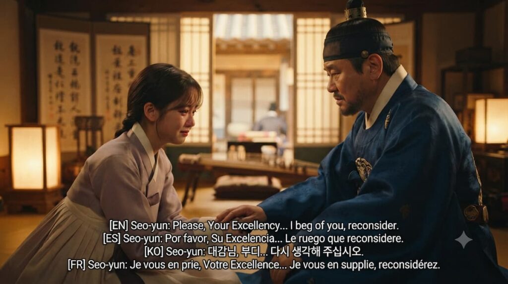 lenguaje diálogos dramas asiáticos K-dramas conducta social moderación emocional