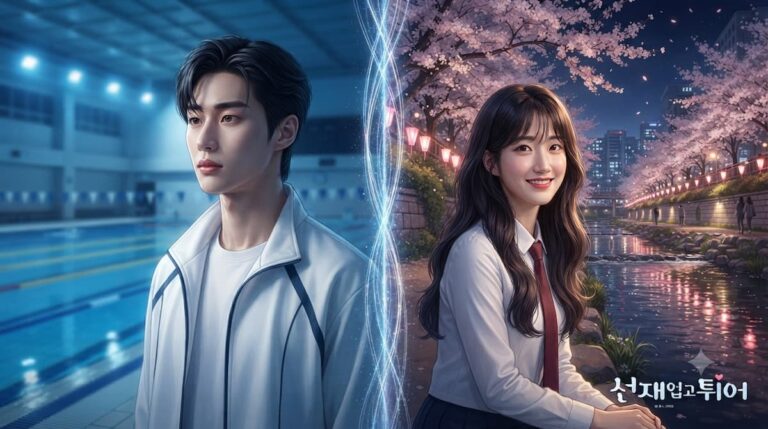 Ryu Sun-jae y Im Sol en momentos diferentes de Lovely Runner 2024, mostrando la evolución emocional de ambos personajes