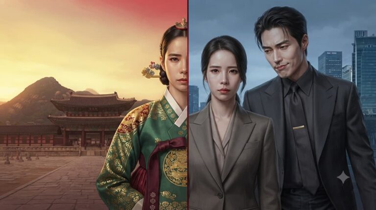 alternativo (Alt)Escena principal de Mi Némesis con Aires de Realeza 2026 con Lim Ji-yeon y Heo Nam-jun
