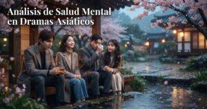 Análisis de salud mental en dramas asiáticos con personajes en diferentes estados emocionales