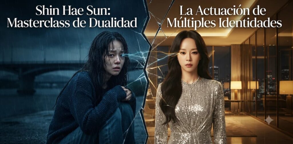 Análisis de la actuación de Shin Hae Sun en El Arte de Sarah - personaje dual de Sarah Kim y Mok Ga-hui en drama coreano 2026