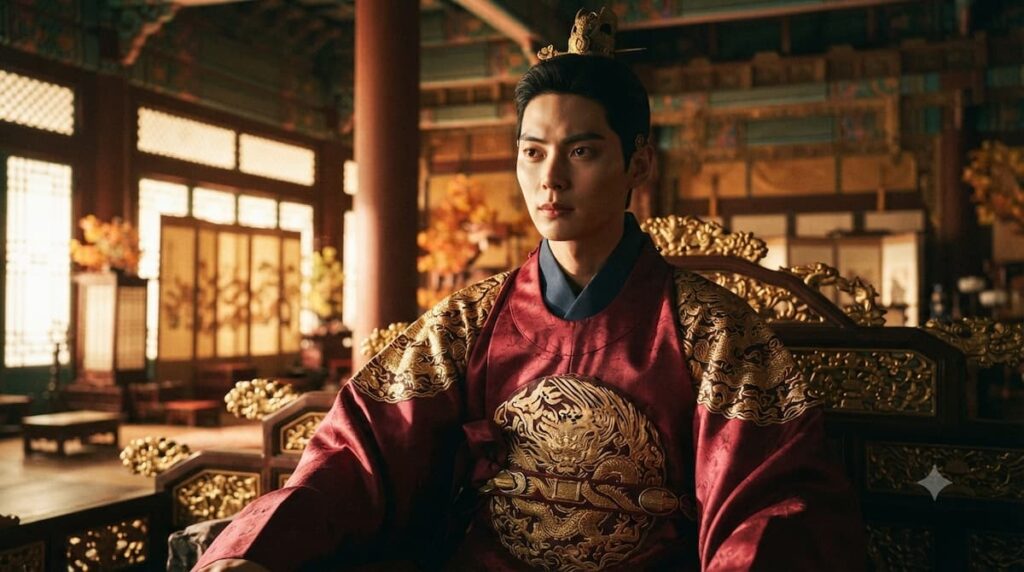 La cocina real del palacio con personajes secundarios en Bon appétit majestad drama coreano