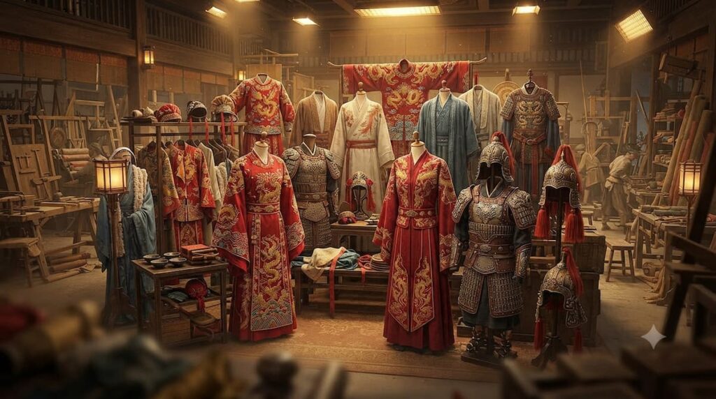 vestuario y ambientación del drama chino En busca de la perfección