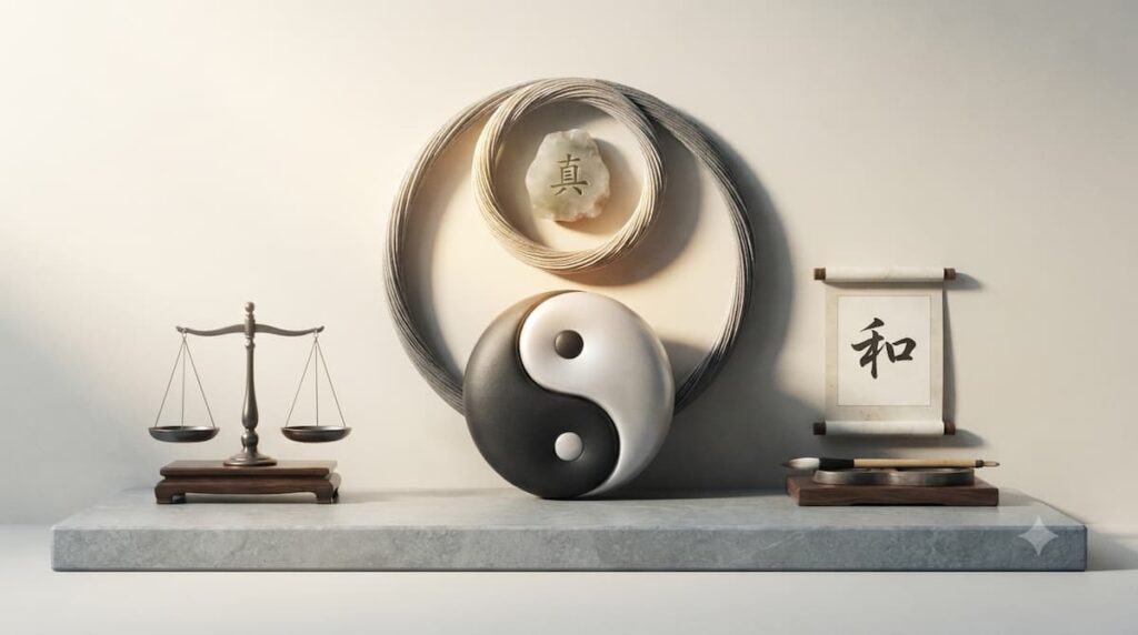 Símbolos de filosofía oriental justicia equilibrio análisis Promesa Real 2026 personajes drama lecciones