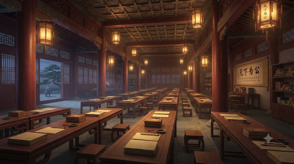 Sala de exámenes imperiales análisis Promesa Real 2026 personajes drama chino legitimidad