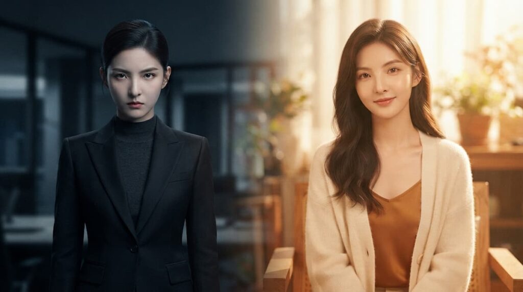 Análisis visual del vestuario en Primer Amor mostrando la evolución de Wen Yifan desde trauma hasta sanación