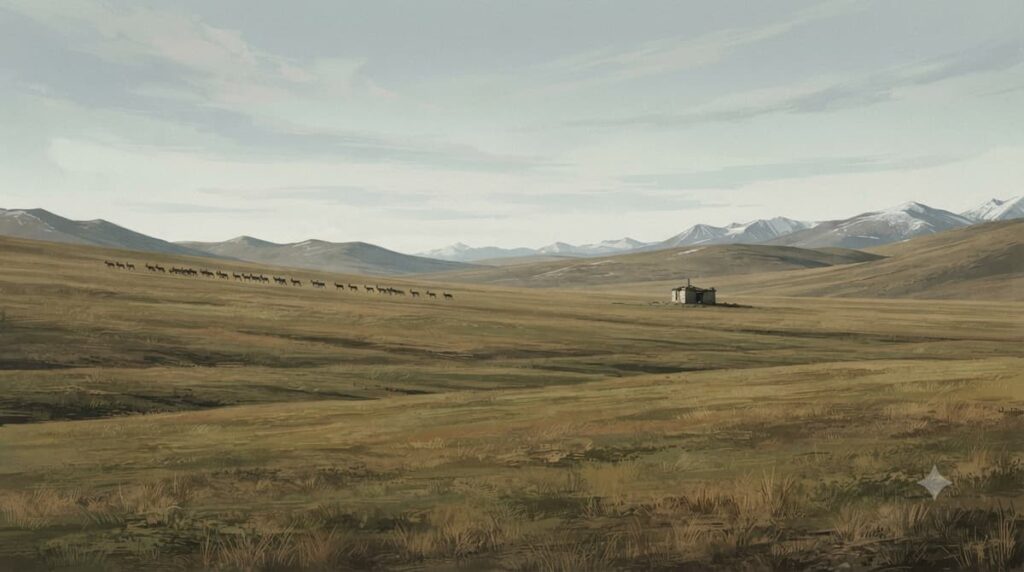 Meseta de Qinghai representando el drama Born to be Alive del top 10 c-dramas de 2026