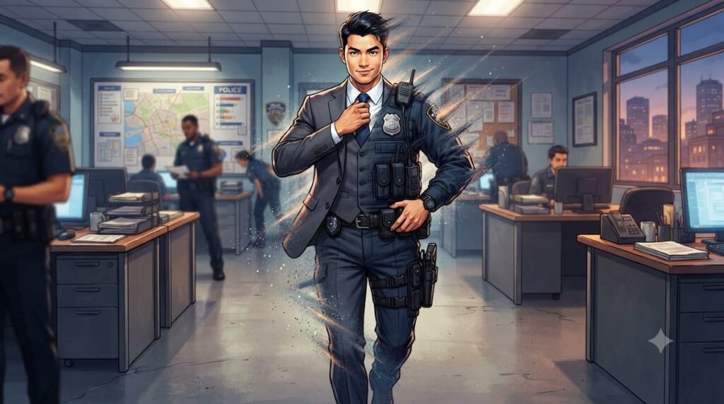 Personaje de Flex x Cop 2, serie del top 10 series coreanas julio y agosto 2026