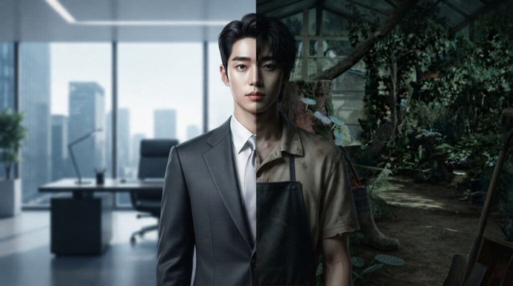 Un amor que no se agota drama coreano: representación simbólica de la doble identidad del protagonista
