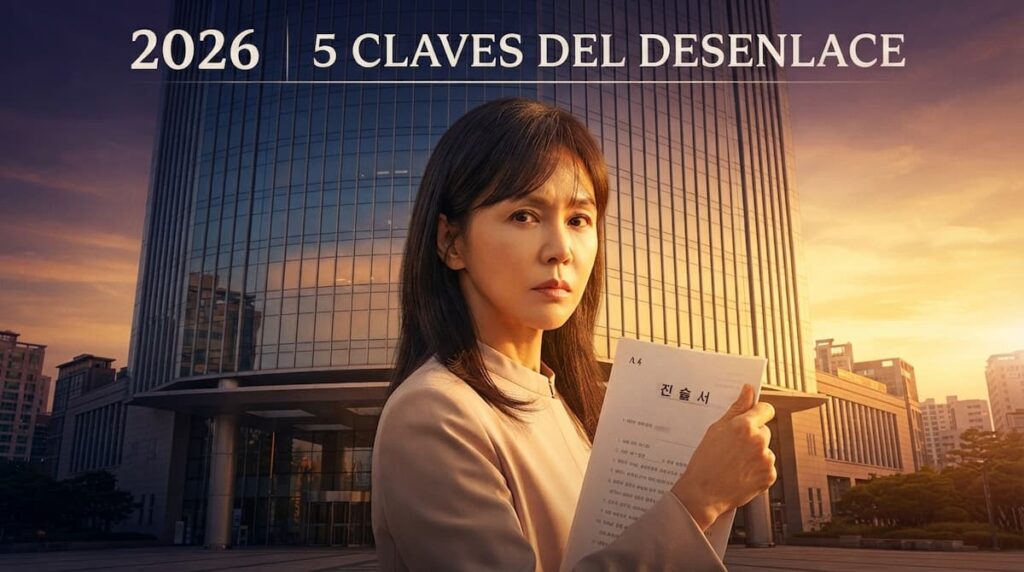 Ilustración destacada del análisis de una trampa llamada deseo, drama coreano 2026.