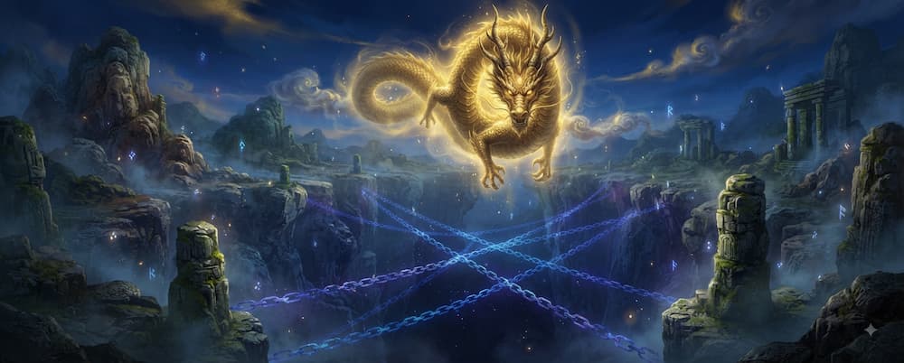 Deidad dragón y Abismo del Dragón en Velo de Sombras serie china romance 2026