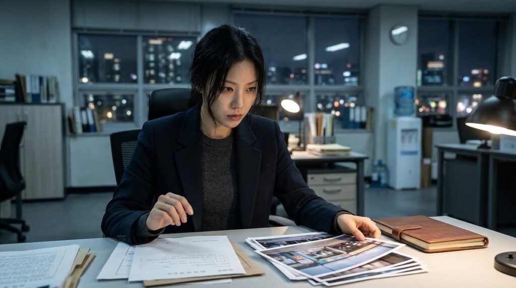 Análisis de Dead-End Job a través de la investigación de Yeon-ju sobre una agencia sospechosa.