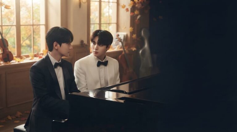 Análisis de Four Hands Two Sonatas, drama coreano de 2026 sobre dos pianistas y su rivalidad musical.