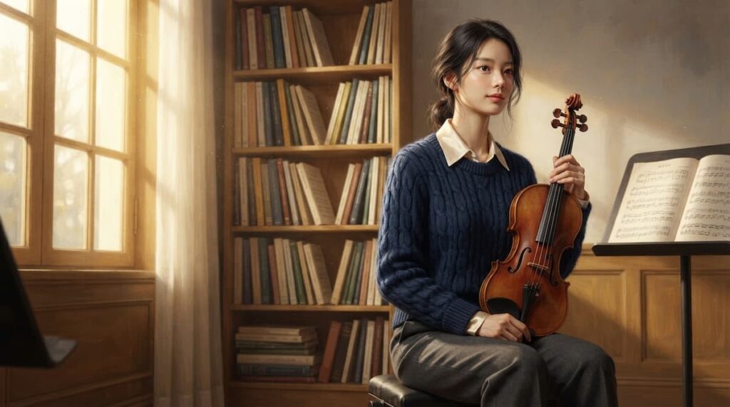 Análisis de Four Hands Two Sonatas sobre la sensibilidad, la música y la autonomía emocional de Hong Jae-in.