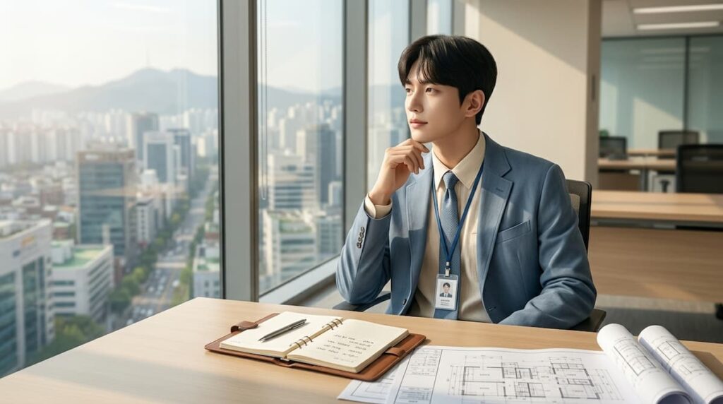 Análisis de Twisted Tie: empleado coreano ficticio que simboliza la sinceridad y la autonomía emocional.